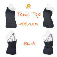 One Shoulder เสื้อบ่าเดี่ยวพร้อมบรา Kinare รุ่น OS2008 Black