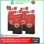 SenXanh CAFE Mua 3 gói tặng 1 gói Cà phê Rang xay Di sản Highlands Coffee
