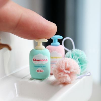 hot！【DT】♠✸  1/12 Scale Shampoo Washball for Barbies OB11 Miniature Dollhouse Decoration Accessories