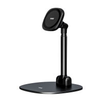 VRIG MG-04 Foldable Desktop Phone Stand with 360° Rotatable Magnetic Phone Mount Phone Holder Adjustable Height Replacement for iPhone 14/13/12 Series Smartphone