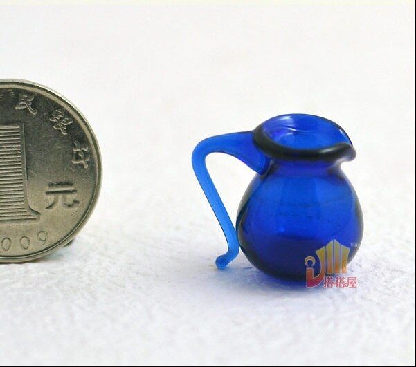 big-sales-rokomari-fashion-house-บ้านตุ๊กตาขนาดเล็กจำลองเฟอร์นิเจอร์ของเล่นขนาดเล็กเฟอร์นิเจอร์ขนาดเล็กอุปกรณ์ในสวนกาต้มน้ำสีฟ้า