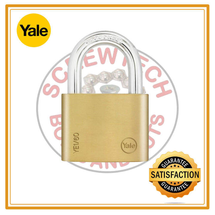 Yale Essential Padlock 60mm YE1/60/132/1 Lazada PH