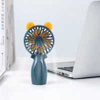 Desktop USB Fan for Home Cute Round Shape Portable Decorative Mini Handheld Fan for Summer Outdoor Office Travel NK-Shopping