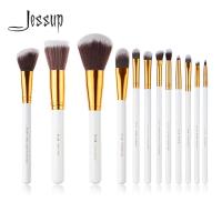 Jessup Essential Brush Set T096-12PCS White Gold/เซ็ตแปรงแต่งหน้า 12 ชิ้น