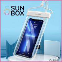 SUN BOX ใต้น้ำ ตัวป้องกัน โปร่งใส ต่ำกว่า7.0นิ้ว เคสว่ายน้ำ กระเป๋าใส่โทรศัพท์ เคสโทรศัพท์กันน้ำ เคสโทรศัพท์มือถือ