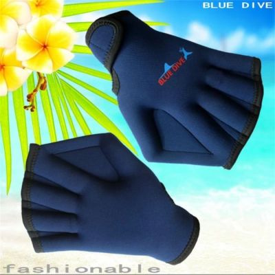 Water Sport Snorkeling Water Resistance Webbed Paddles Diving Accessories Swimming Webbed Gloves Glove Paddles