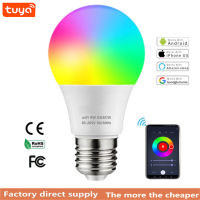 Wifi Rgb Colorful Intelligent Bulb 9w App Voice Control Timing Color-changing Smart Light Bulb Compatible With Alexa Google Assistant