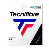 Tecnifibre เอ็นไม้เทนนิส 4S Black Code 17/1.25mm Tennis Strings Reel ( TFG406BK25 )