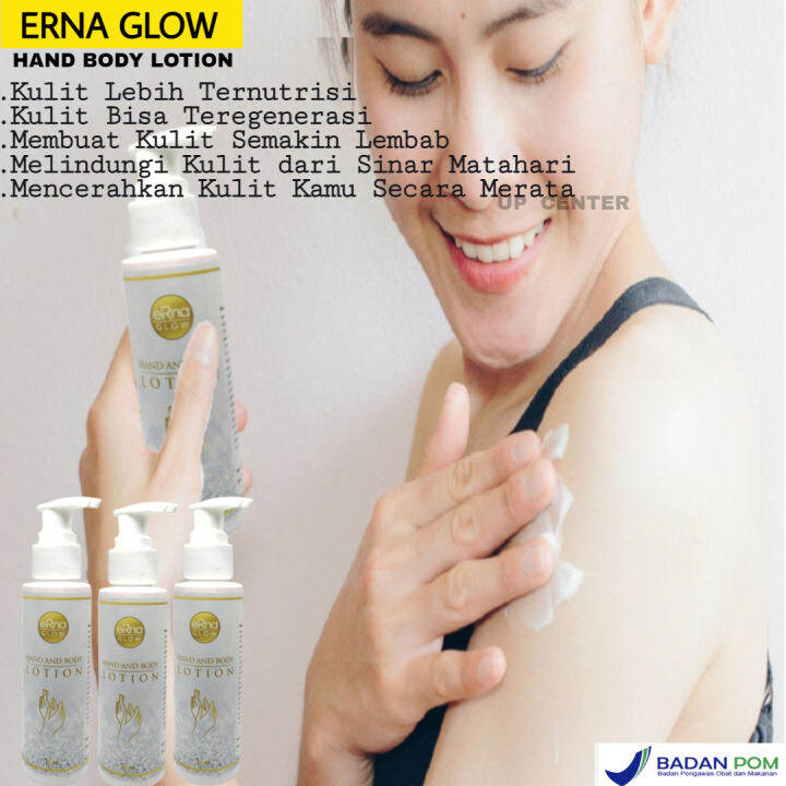 TERBARU ! Pencerah Kulit Badan Bikin Putih Alami Erna Hand And Body