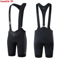 Santic Cycling Shorts For Women Shockproof 4D Padded Breathable Bike Bicycle Bib Short Pants Tights