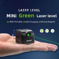 Mini Level Horizontal And Vertical Cross Lines Super Powerful GreenRed Beam Line Indoors and Outdoors USB Portable