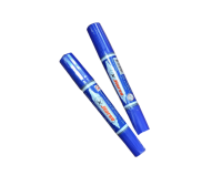 ปากกาเคมี 2 หัว สีน้ำเงิน