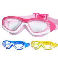 [A SELL Hot Sale] 2022Goggles Boys 39; และ Anti-FogSwimming Glasses Girls 39; BigSwimming Cap Children 39; S SwimmingSet