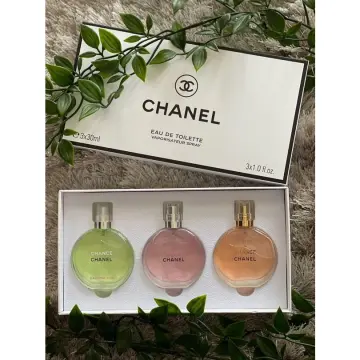 chanel chance mini perfume set