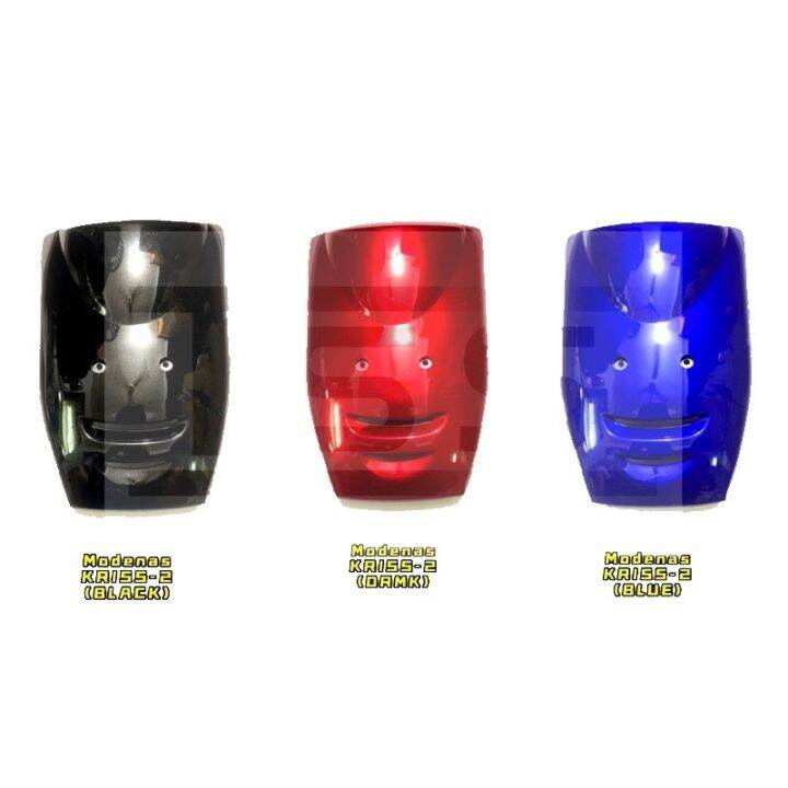 MODENAS KRISS 2 HORN COVER KRISS 110 Disc BLACK CANDY RED BLUE Lazada