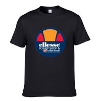 Mens ellesse graphic T-shirt cotton round neck short sleeve T-shirt