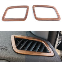 Interior Accessories For Honda CRV 2022 2021 2020 2019 2018 2017 Peach Wood Grain Side Air Condition Vent Wind Outlet Trims