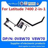 แล็ปท็อปใหม่ EDP LVDS Lcd สำหรับ Dell Latitude 7400 2 In 1 E7400 EDB41หน้าจอ20 Pin หน้าจอ DC02C00J300 0V8W70 V8W70