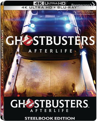 Ghostbusters: Afterlife /โกสต์บัสเตอร์ ปลุกพลังล่าท้าผี (4K+Blu-ray Steelbook) (4K/BD มีเสียงไทย มีซับไทย) (Boomerang) (หนังใหม่)