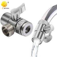 Faucet Sink Splitter Diverter Toilet Shower Bathoom ColdHot Separator