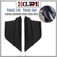 สปอยเลอร์ด้านหน้าสำหรับรถจักรยานยนต์ยามาฮ่า TMAX560 TMAX530 T-MAX TMAX 530 560 T-MAX530ตัวป้องกันปีกข้างลมด้านหน้า