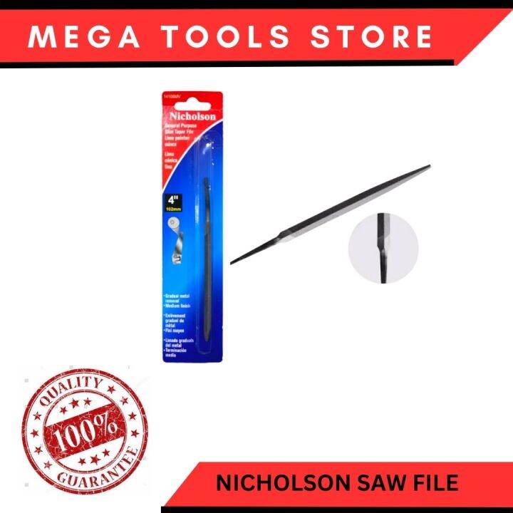 NICHOLSON Saw File (MEGA TOOLS STORE) | Lazada PH