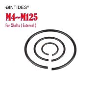 【❂Hot On Sale❂】 wu35451330 Qintides สแน็ปอินลวดกลมแบบ M125 M4สำหรับเพลาเบ็ดตกปลาเรืองแสงแหวนสแนปแหวนยึดแหวนวงแหวน M8 M10