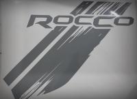 สติกเกอร์ ติดท้าย REVO  ROCCO  สีเทา