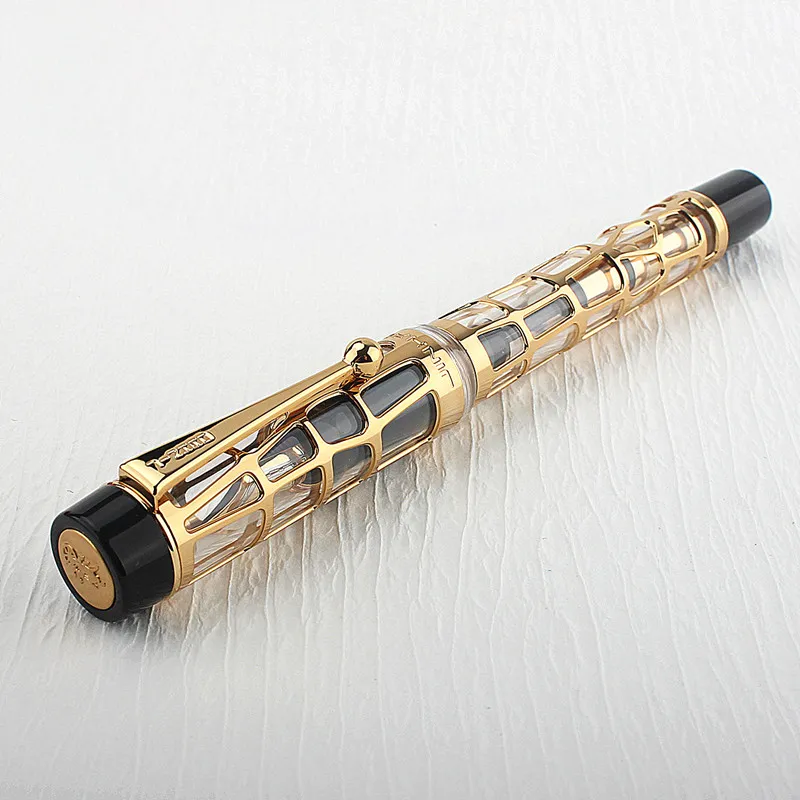 Jinhao Century 100 Fountain Pen Real Gold Electroplating Hollow