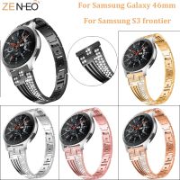 ❍❁❄ Metal bracelet For Samsung Galaxy Watch 46mm wristband Replacement watches strap for Samsung Gear S3 Frontier Classic Watch Band