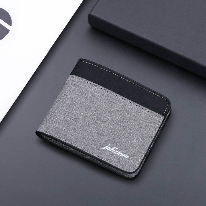 canvas-men-wallet-black-blue-gray-card-holder-wallet-male-money-bag-id-photo-bank-holder-short-purse-credit-card-case-bag