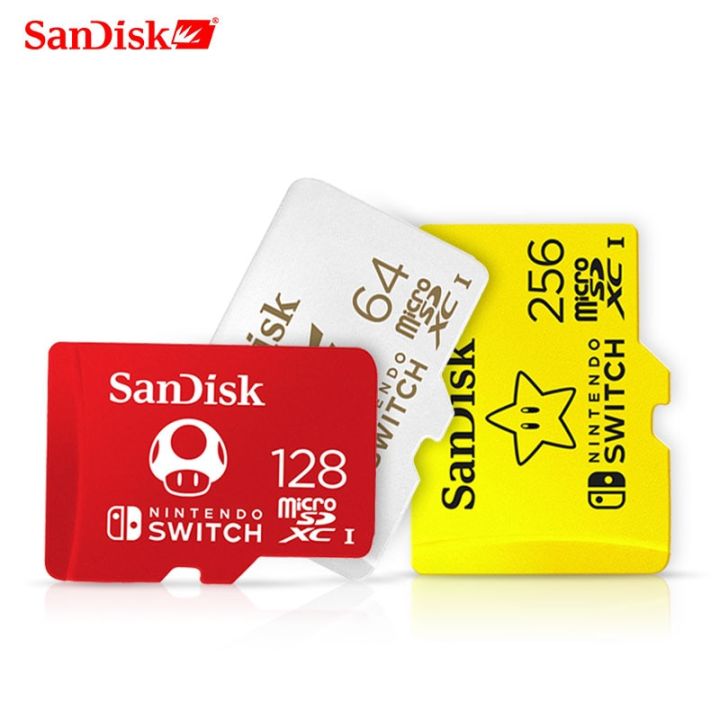 newest-sandisk-micro-sd-memory-card-c10-u1-u3-4k-hd-trans-flash-cards-for-camera-gopro-dji-nintendo-switch-microsd-card