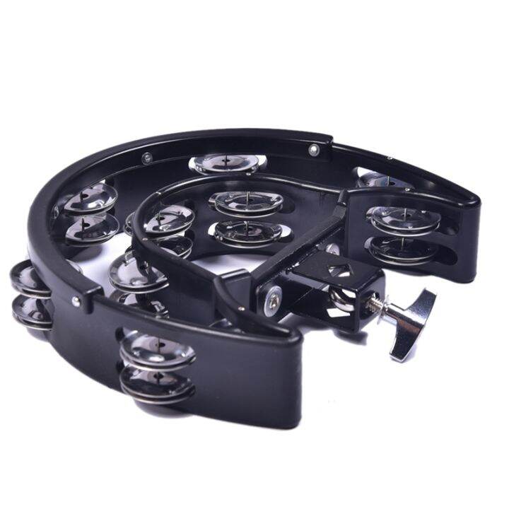 Double Ring Moon Tambourine Tambourine Jazz Drum Rhythm Tamborine