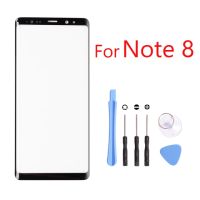 Samsung Galaxy Note 8หน้าจอสัมผัสสำหรับ9 10บวก20บวกหน้าจอโทรศัพท์ข้างหน้าหน้าจอสัมผัสจอสัมผัส Lcd เลนส์จอแสดงผลชั้นนอก