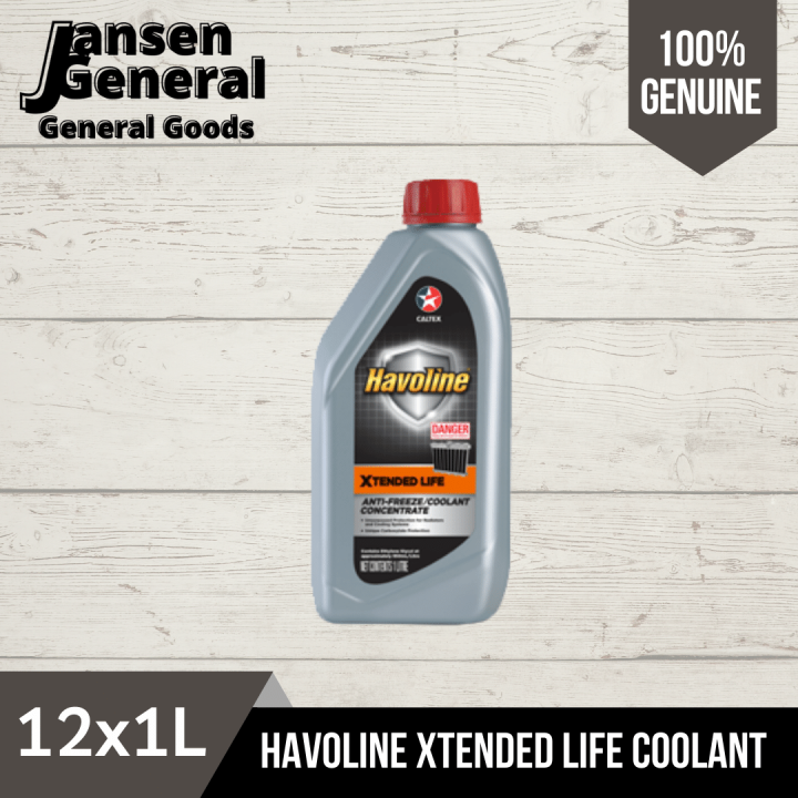Havoline Xtended Life Antifreeze/Coolant Concentrate (1L) Lazada PH