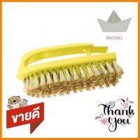 แปรงทองเหลืองทรงเตารีด ตราสมอ สีน้ำเงินBRASS SCRUB BRUSH WITH IRON HANDLE ANCHOR BLUE **ด่วน ของมีจำนวนจำกัด**