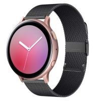 {TATLLr}20มม. 22มม. สำหรับ Samsung Galaxy Watch 4 Active 2 Gear S3 40มม./42มม./44มม./46มม. สร้อยข้อมือห่วงแม่เหล็ก HUAWEI นาฬิกา GT2/2E