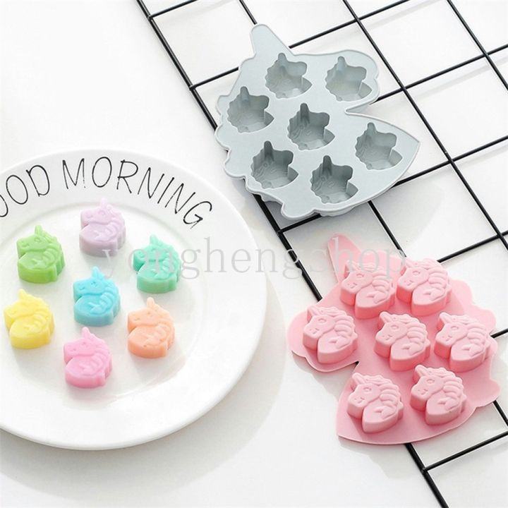 cartoon-pony-unicorn-shaped-silicone-cake-mold-candy-chocolate-jelly-cake-mould-homemade-diy-cake-decoration-baking-tool