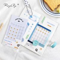 สติ๊กเกอร์ Challenge 31 ⭐️ ติดตามเป้าหมาย Habit &amp; Goal Tracker DIY sticker by mimisplan