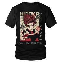 Hunter X Hunter T Shirts Men Cotton T-Shirt Anime Manga Hisoka Morow Tee Tops Harajuku Streetwear Tshirt Gift