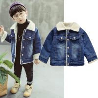 Autumn Children Denim Jackets Boys Trench Jean Jackets Cartoon Style Girls Kids Clothing Baby Coat Casual Outerwear Windbreaker