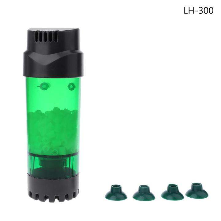 Aquarium Fluidized Moving Bed Filter Bubble Bio Media Filter Tank Sponge Filter With Sucker Lazada