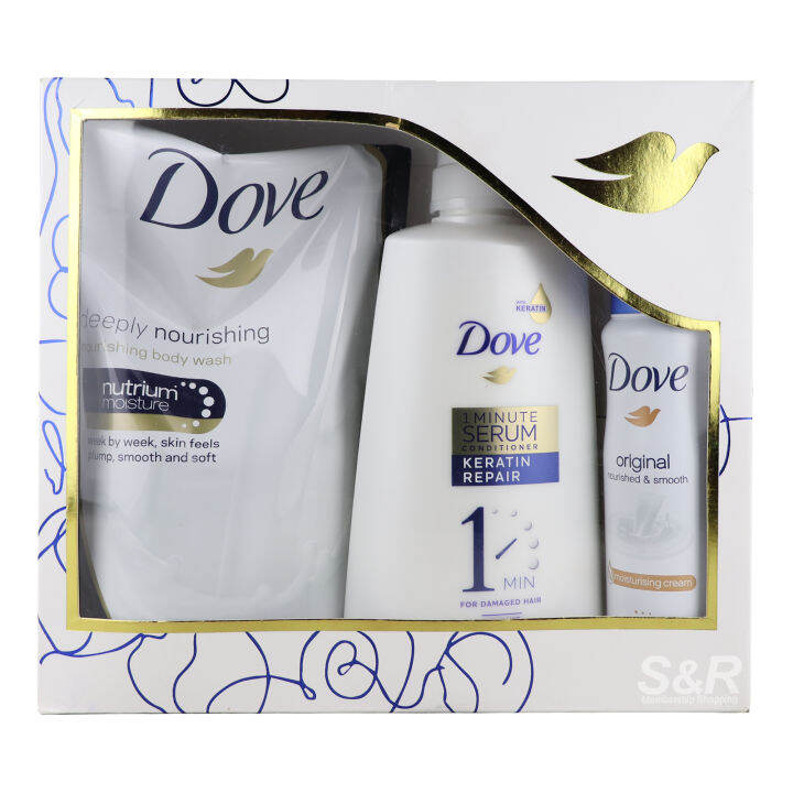 Dove Gift Set 3pcs Lazada PH