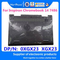 ใหม่ XGX23สำหรับ Inspiron 7486 Chromebook 14 2in1 7486 Inspiron 7486 ITA แล็ปท็อปฝาครอบขวดฐานฝาหลังเปลือกล่าง