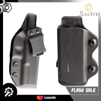 Saatfo Pi Stol Holster นิตยสารเดียวกรณีกระเป๋า Mag เหมาะกับ Glock 17/19/26/23/27/31/32/33