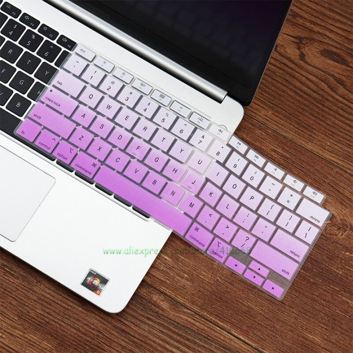 for-macbook-new-air-13-2020-with-touch-id-a2179-a2337-release-silicone-us-enter-english-keyboard-cover-skin-protector-keyboard-accessories