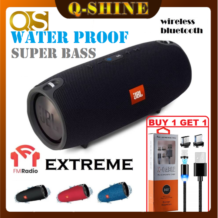 JBL XTREME Big Bluetooth Splashproof Portable Wireless Speaker Extreme ...