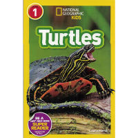 English original National Geographic readers: turnles full color illustration American National Geographic series