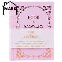 MARS Diary Notebook With Book And Answers Cover 208 Sheets Ruled Notebooks Hard Cover For Home School Office