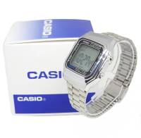 (Casioกันน้ำ) นาฬิกาข้อมือผู้หญิงและผู้ชาย นาฬิกาcasio สีทอง สายเหล็ก นาฬิกาคาสิโอ้ สายเหล็ก กันน้ำ เซ็ทพร้อมกล่อง RC606